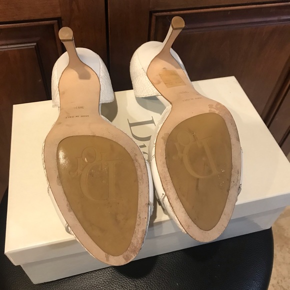 Christian Dior white heels - Picture 4 of 12